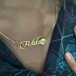 Emoji Single Name Necklace