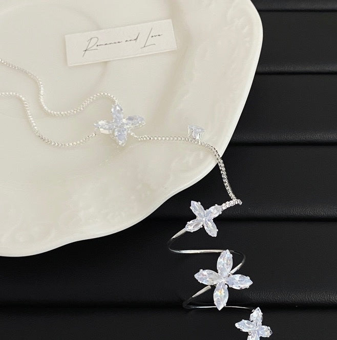 Fairyflake Rhinestone Hand Jewellery