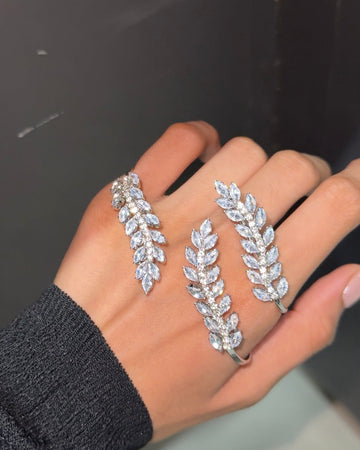 Red Carpet Radiance Hand Jewelery