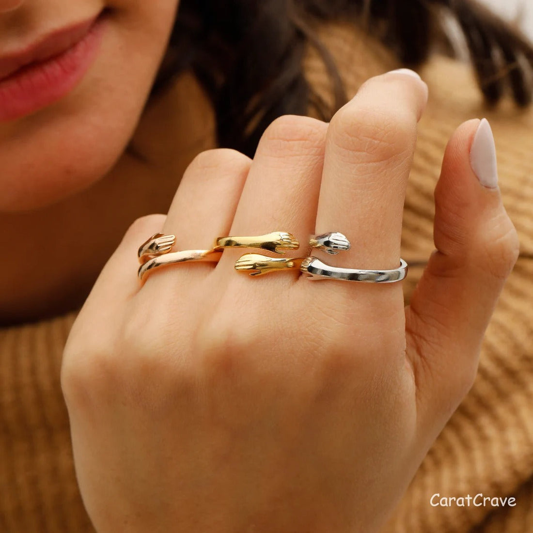 Stackable Hug Ring